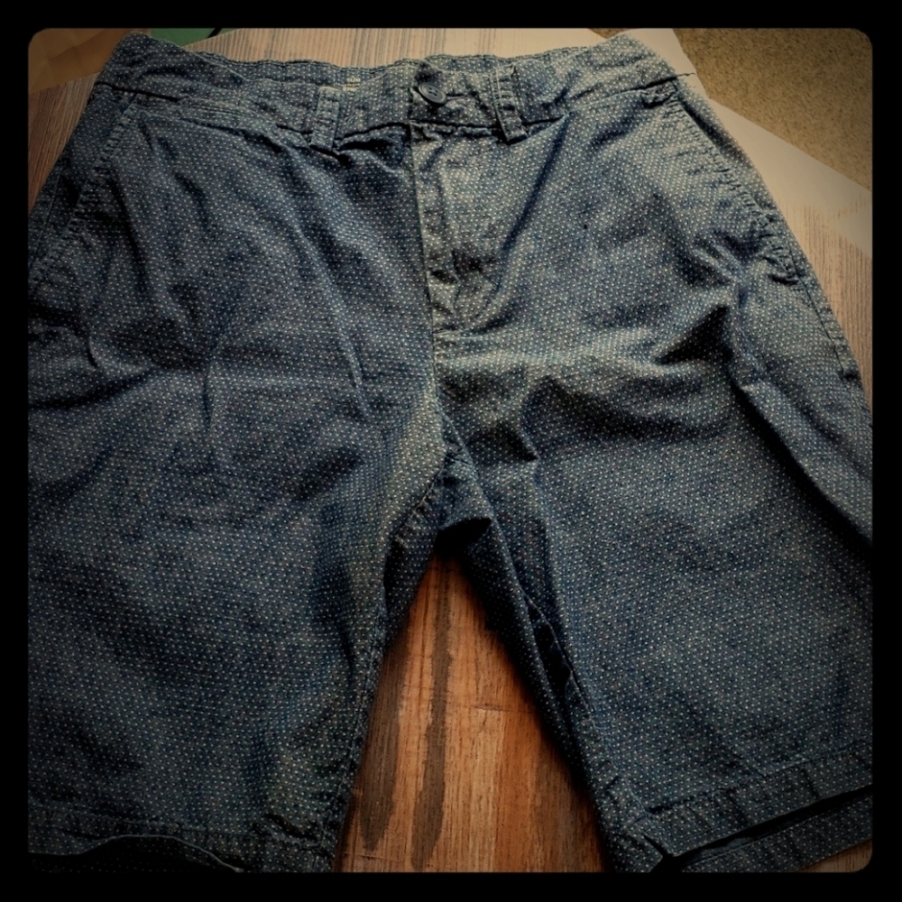 Old Navy Denim shorts with dotted print